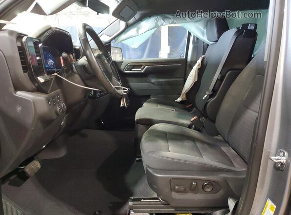 3GCUDDED6PG322530 2023 CHEVROLET SILVERADO Silver წინა სალონის ხედი