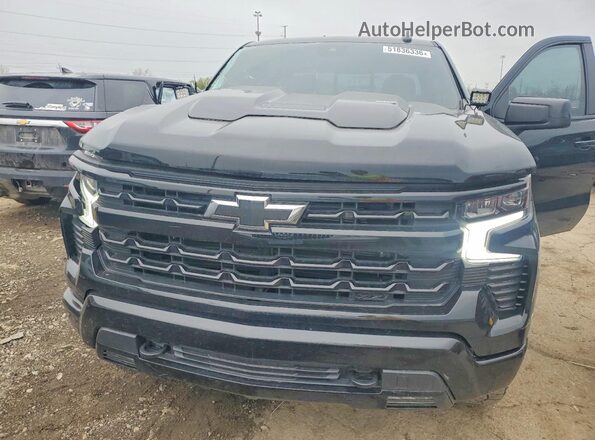 3GCUDFED4RG265498 2024 CHEVROLET SILVERADO Black უკანა სალონის ხედი