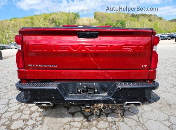 3GCUDFED9PG263047 2023 CHEVROLET SILVERADO Red Vista trasera