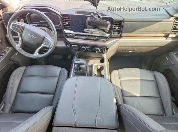 3GCUDFEL5RG251472 2024 CHEVROLET SILVERADO Черный Вид панели приборов