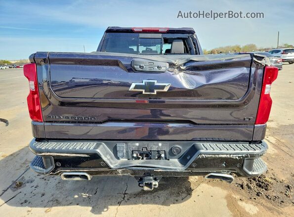 3GCUDFEL5RG251472 2024 CHEVROLET SILVERADO Черный Вид сзади