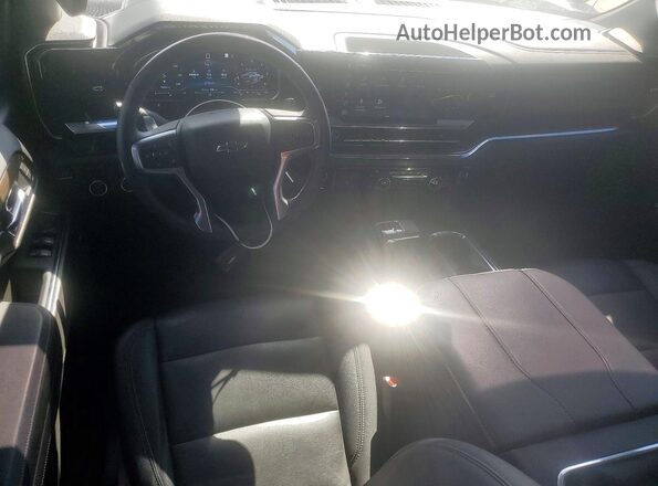 3GCUDFELXPG213975 2023 CHEVROLET SILVERADO White Widok deski rozdzielczej