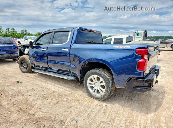 3GCUDGE82PG111734 2023 CHEVROLET SILVERADO Blue Tył lewy