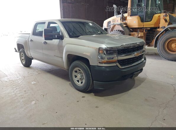 3GCUKNEH2GG301477 2016 CHEVROLET SILVERADO Silver Przód prawy