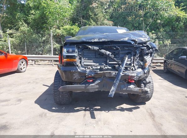 3GCUKPEC7JG126652 2018 CHEVROLET SILVERADO Black Vista del cuadro de instrumentos