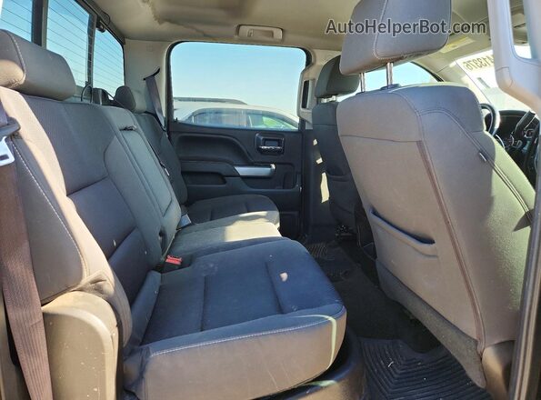3GCUKREC0GG212194 2016 CHEVROLET SILVERADO Black Հետևի նստատեղերի տեսք