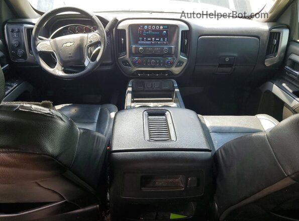 3GCUKREC0JG366685 2018 CHEVROLET SILVERADO Черный Вид панели приборов