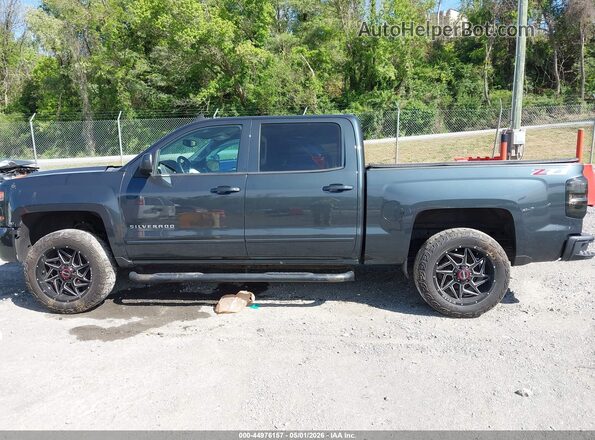 3GCUKREC0JG417702 2018 CHEVROLET SILVERADO Blue Панорамний вид салону 360°