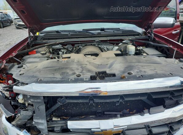 3GCUKREC2GG155190 2016 CHEVROLET SILVERADO Burgundy Rear interior view