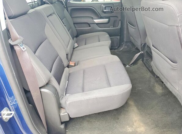 3GCUKREC2HG312590 2017 CHEVROLET SILVERADO Синий Вид задних сидений