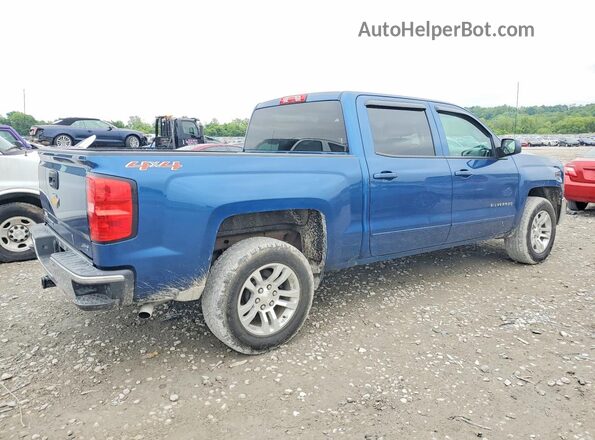 3GCUKREC2HG312590 2017 CHEVROLET SILVERADO Синий Задняя правая четверть