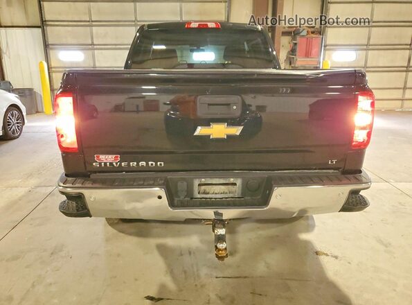 3GCUKREC2JG359897 2018 CHEVROLET SILVERADO Черный Вид сзади