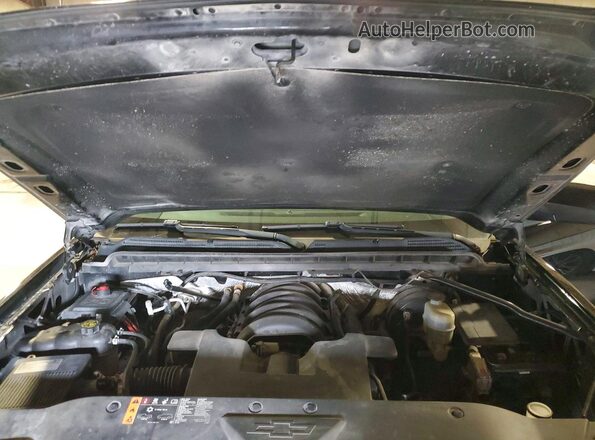 3GCUKREC2JG359897 2018 CHEVROLET SILVERADO Черный Вид задней части салона
