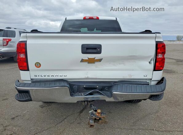 3GCUKREC2JG646463 2018 CHEVROLET SILVERADO White უკანა ხედი