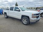 2018 Chevrolet Silverado K1500 Lt White vin: 3GCUKREC2JG646463