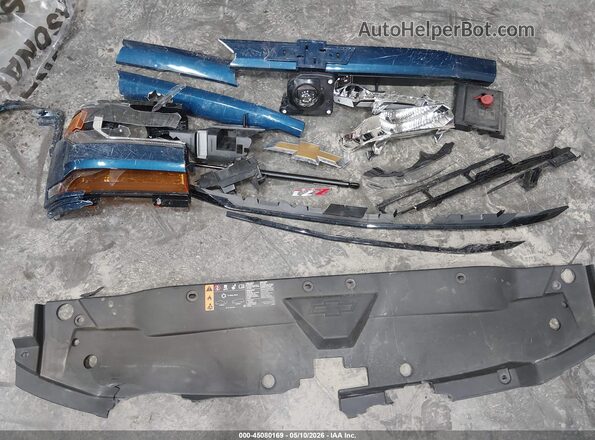 3GCUKREC3JG470166 2018 CHEVROLET SILVERADO Синий Вид щитка приборов
