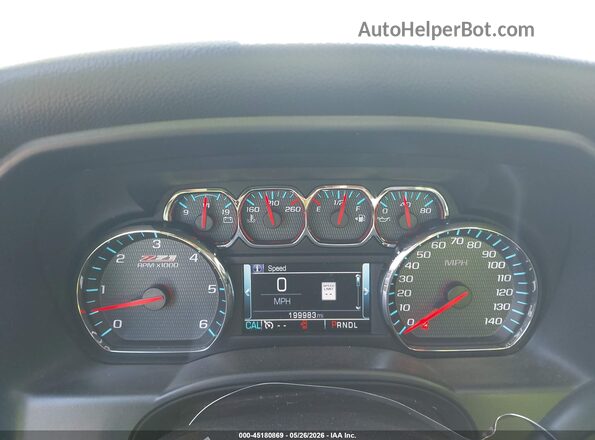 3GCUKREC4HG298580 2017 CHEVROLET SILVERADO White Vista de los asientos traseros