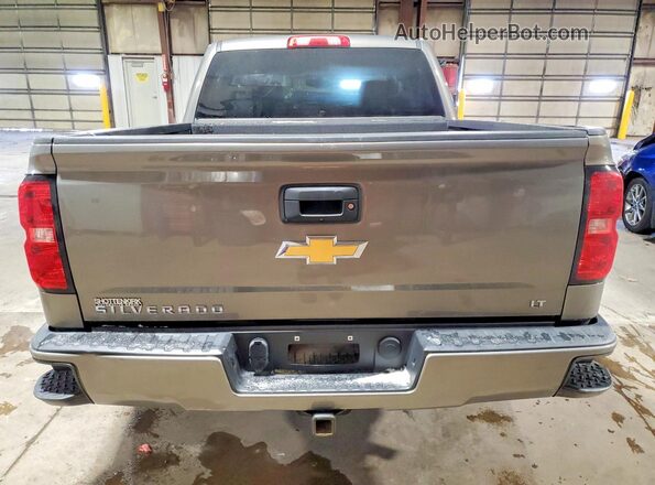 3GCUKREC5HG379409 2017 CHEVROLET SILVERADO Gray Widok z tyłu