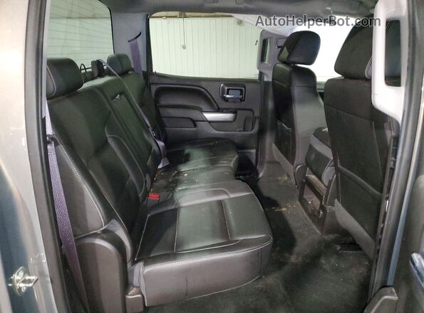 3GCUKREC5HG379409 2017 CHEVROLET SILVERADO Gray Widok tylnych siedzeń