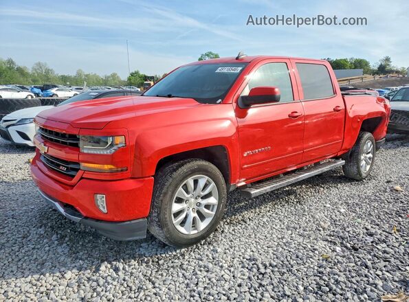 3GCUKREC5HG479607 2017 CHEVROLET SILVERADO Красный Передняя левая четверть