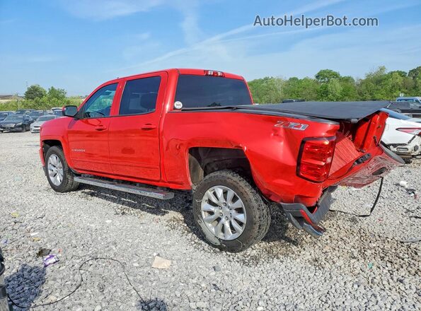 3GCUKREC5HG479607 2017 CHEVROLET SILVERADO Красный Задняя левая четверть