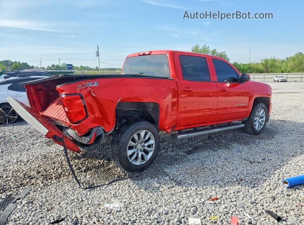 3GCUKREC5HG479607 2017 CHEVROLET SILVERADO Красный Задняя правая четверть