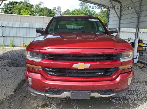 3GCUKREC5JG263407 2018 CHEVROLET SILVERADO Red Vista frontal