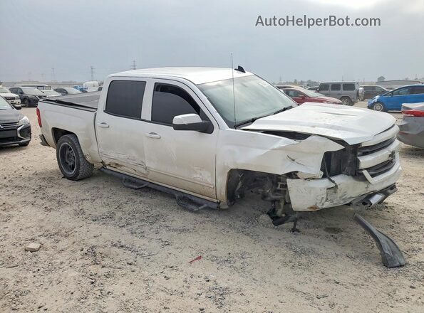 3GCUKREC6GG321419 2016 CHEVROLET SILVERADO Белый Передняя правая четверть