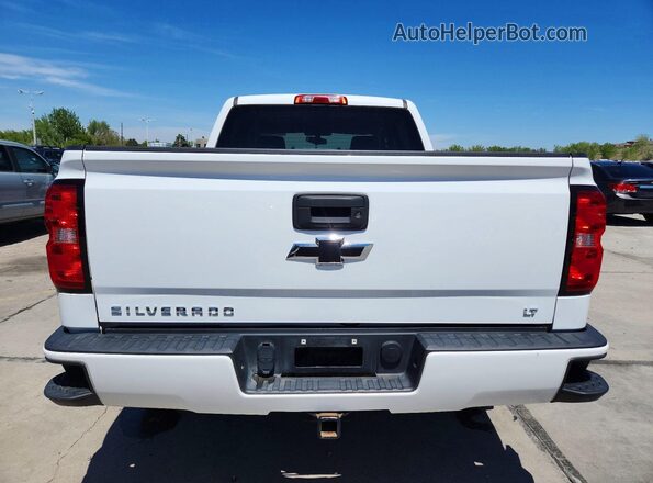 3GCUKREC6HG431016 2017 CHEVROLET SILVERADO White უკანა ხედი