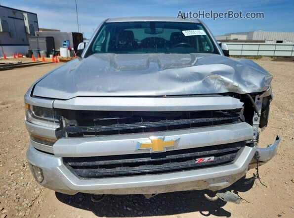 3GCUKREC6JG223563 2018 CHEVROLET SILVERADO Silver Դիմացի տեսք