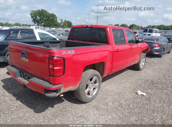 3GCUKREC9GG376981 2016 CHEVROLET SILVERADO Красный Задняя правая четверть