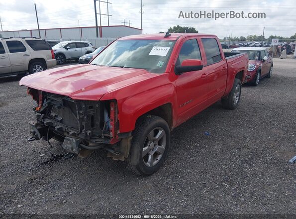 3GCUKREC9GG376981 2016 CHEVROLET SILVERADO Красный Передняя левая четверть