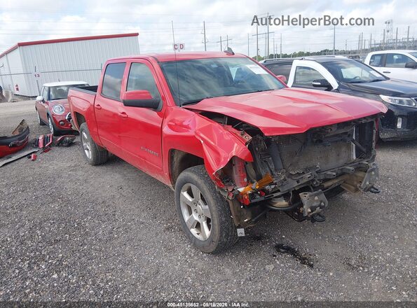 3GCUKREC9GG376981 2016 CHEVROLET SILVERADO Красный Передняя правая четверть