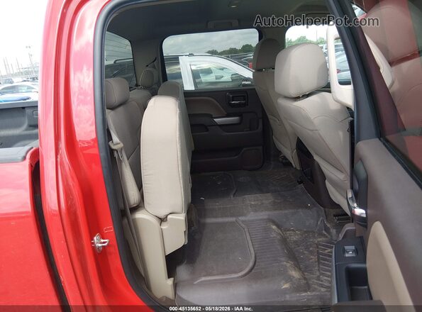 3GCUKREC9GG376981 2016 CHEVROLET SILVERADO Красный Вид наклейки с VIN-кодом