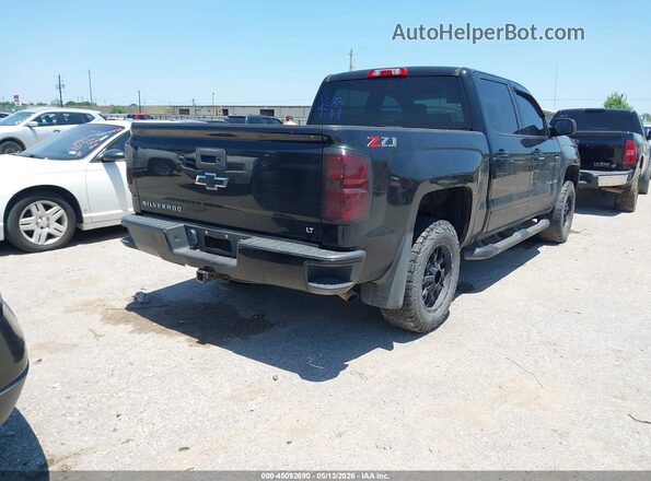 3GCUKREC9JG337248 2018 CHEVROLET SILVERADO Черный Задняя правая четверть