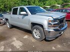 2016 Chevrolet Silverado 1500 1lt Silver vin: 3GCUKRECXGG104407