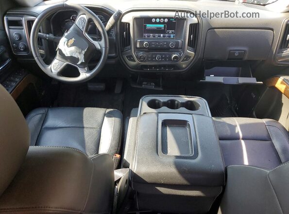 3GCUKSEC2GG300736 2016 CHEVROLET SILVERADO Black Widok deski rozdzielczej