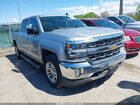 2017 Chevrolet Silverado 1500 1lz Silver vin: 3GCUKSEC2HG458558
