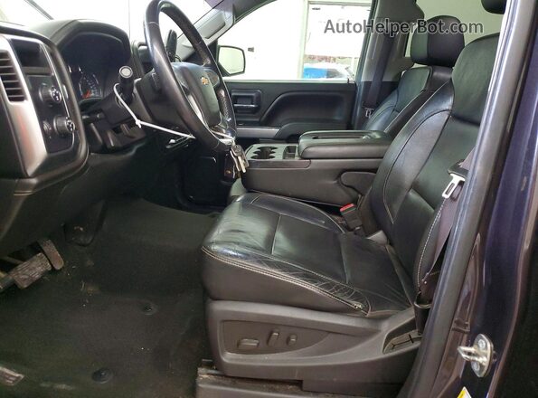 3GCUKSECXGG202201 2016 CHEVROLET SILVERADO Gray Вид салону спереду