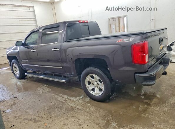 3GCUKSECXGG202201 2016 CHEVROLET SILVERADO Gray Задня ліва чверть