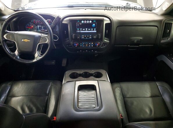 3GCUKSECXGG202201 2016 CHEVROLET SILVERADO Gray Вид панелі приладів