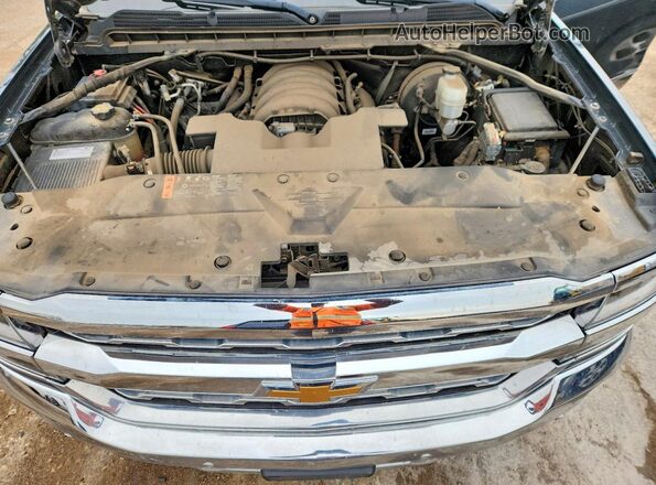 3GCUKSECXJG554024 2018 CHEVROLET SILVERADO Серый Вид задней части салона