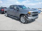 2020 Chevrolet Silverado 1500 4wd  Short Bed Custom Gray vin: 3GCUYBEF0LG382937