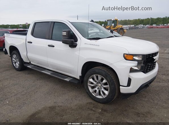 3GCUYBEF8LG382359 2020 CHEVROLET SILVERADO Белый Передняя правая четверть