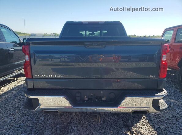 3GCUYDED8LG256089 2020 CHEVROLET SILVERADO Синий Вид сзади