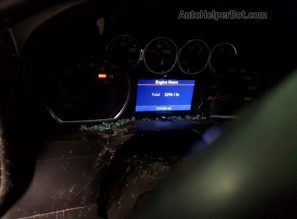 3GCUYEED1KG174516 2019 CHEVROLET SILVERADO Синий Вид щитка приборов
