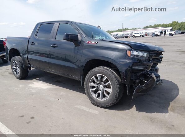3GCUYEED1LG246669 2020 CHEVROLET SILVERADO Черный Передняя правая четверть