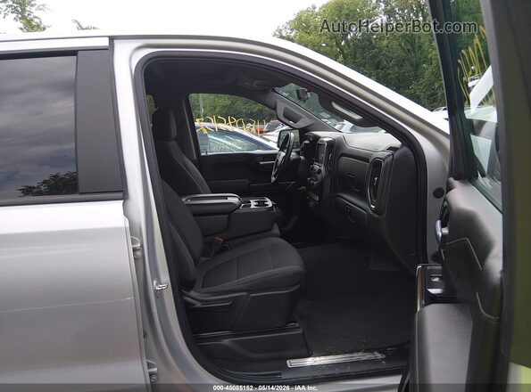 3GCUYEED1MG378901 2021 CHEVROLET SILVERADO Silver Widok wnętrza z przodu