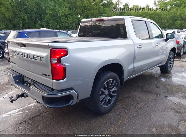 3GCUYEED1MG378901 2021 CHEVROLET SILVERADO Silver Tył prawy