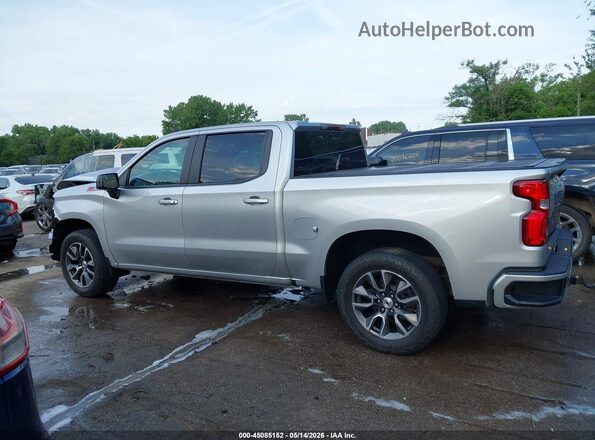 3GCUYEED1MG378901 2021 CHEVROLET SILVERADO Silver Widok wnętrza 360 stopni